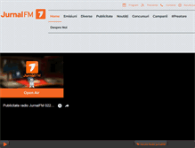 Tablet Screenshot of jurnalfm.md